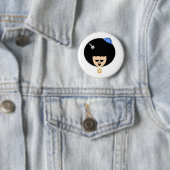 Jewfro Ronde Button 5,7 Cm (In situ)