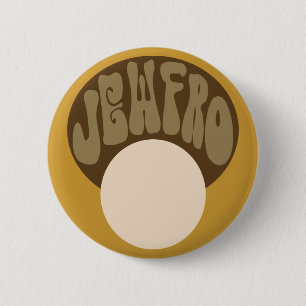 Jewfro Ronde Button 5,7 Cm