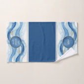 Jewish Al Netilat Yadayim Blue Water Handwashing Handdoek (Handdoek)