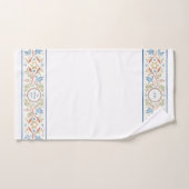 Jewish Al Netilat Yadayim Floral Bird Handwashing Handdoek (Handdoek)