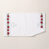 Jewish Al Netilat Yadayim Pomegranate Handwashing Handdoek (Handdoek)