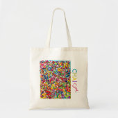 Jewish Alphabet Canvas tas (Voorkant)