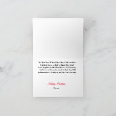 Jewish and Gentile Reindeer Funny Chrismukkah Card Kaart (Binnen)