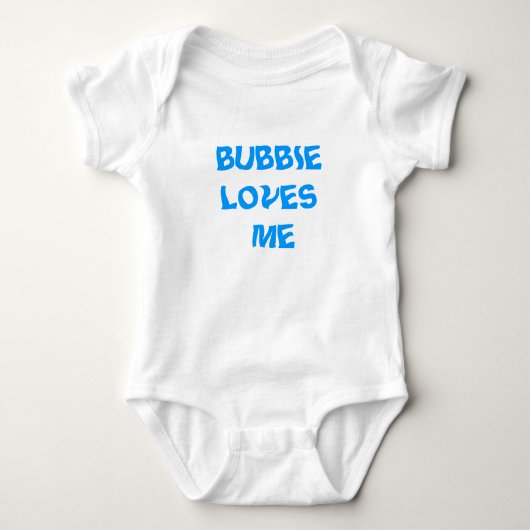 JEWISH BABY TODDLER BUBBIE HOUDT VAN ME ROMPER (Voorkant)
