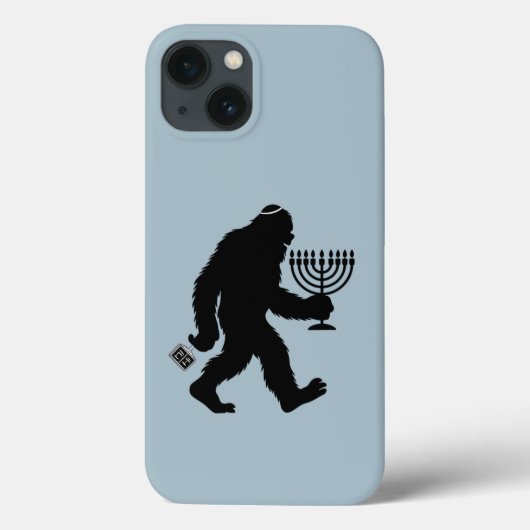 Jewish Bigfoot Chanoeka Chanoeka Humor Hilarious Case-Mate iPhone Case (Achterkant)