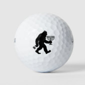 Jewish Bigfoot Chanoeka Chanoeka Humor Hilarious Golfballen (Voorkant)