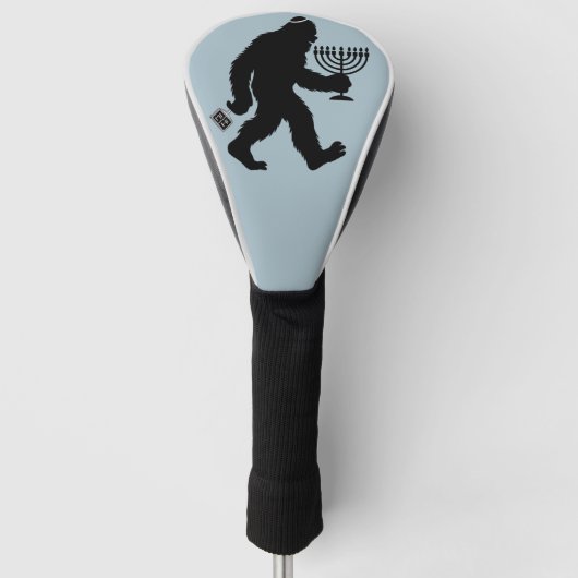 Jewish Bigfoot Chanoeka Chanoeka Humor Hilarious Golfheadcover (Voorkant)