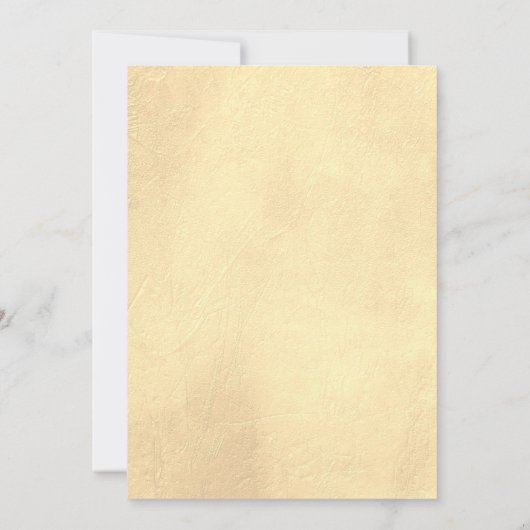 Jewish Blue en Gold Star van David Wedding Kaart (Achterkant)