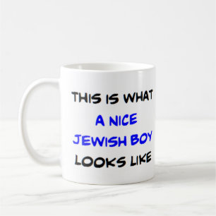 jewish boy, aardig koffiemok