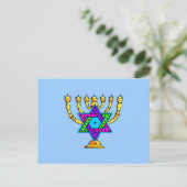 Jewish Candlesticks Briefkaart (Staand voorkant)