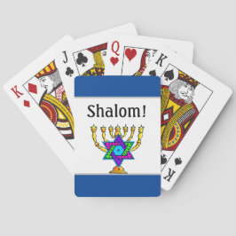 Jewish Candlesticks Pokerkaarten