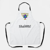 Jewish Candlesticks Shalom Schort (Voorkant)