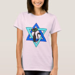 Jewish Cat Stars T-shirt<br><div class="desc"></div>