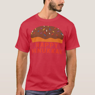 Jewish Chanukah Holiday Sufganiyah Gezegde Happy H T-shirt