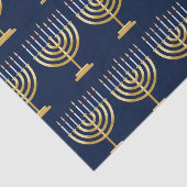 Jewish Chanukah menorah Tissuepapier (Detail)