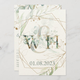 Jewish Chuppah Eucalyptus Gold past zich aan