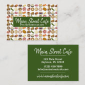 Jewish Deli Food Kosher Restaurant Cuisine Chef Visitekaartje (Voorkant / Achterkant)