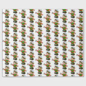 Jewish Elf Chrismukkah Wrapping Paper Cadeaupapier (Vlak)