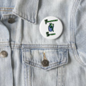 Jewish Franken Stein Ronde Button 5,7 Cm (In situ)