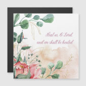 Jewish Get Well Prayer for Healing of the Sick (Voorkant / Achterkant)