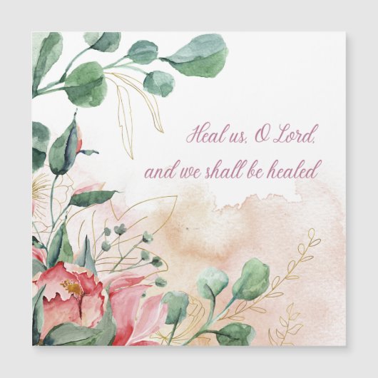 Jewish Get Well Prayer for Healing of the Sick (Voorkant)