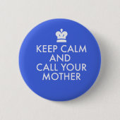 Jewish Gift Button-Keep Calm Ronde Button 5,7 Cm (Voorkant)