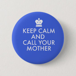 Jewish Gift Button-Keep Calm Ronde Button 5,7 Cm