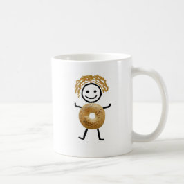 Jewish Gift Coffee Mok-Bagel Kind Koffiemok