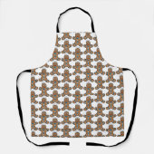 Jewish Gingerbrood Man Apron Schort (Voorkant)