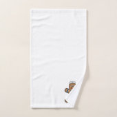Jewish Gingerbrood Man Chrismukkah Bath Towel Set Bad Handdoek (Handdoek)
