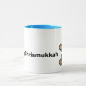 Jewish Gingerbrood Man Chrismukkah Mok (Midden)