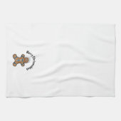 Jewish Gingerbrood Man Kitchen Towel Theedoek (Horizontaal)