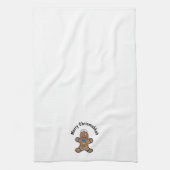 Jewish Gingerbrood Man Kitchen Towel Theedoek (Verticaal)