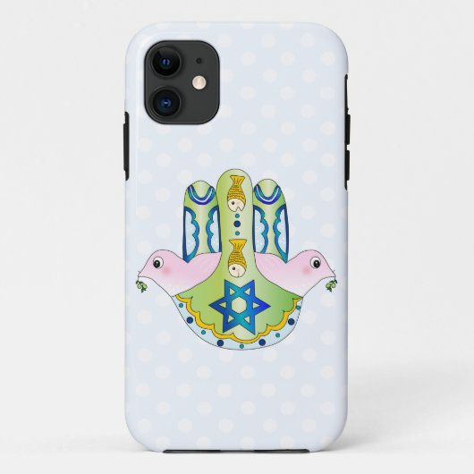 Jewish Hamsa Case-Mate iPhone Case (Achterkant)