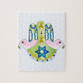 Jewish Hamsa Legpuzzel (Verticaal)