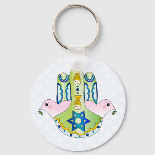 Jewish Hamsa Sleutelhanger