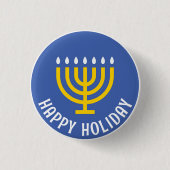 Jewish Hanukkah Button (Voorkant)