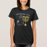 Jewish Hanukkah Chanukah Cat Meowzel Tov Joods T-shirt<br><div class="desc">Jewish Hanukkah Chanukah Cat Meowzel Tov Joods</div>