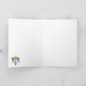 Jewish Holiday Kaart - lichtfestival Chanoeka (Binnen)