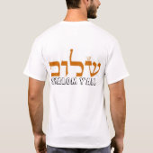 Jewish Homie T-shirt (Achterkant)