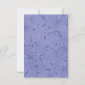 Jewish Hora Stoel Dans Receptie Kaart (Achterkant)