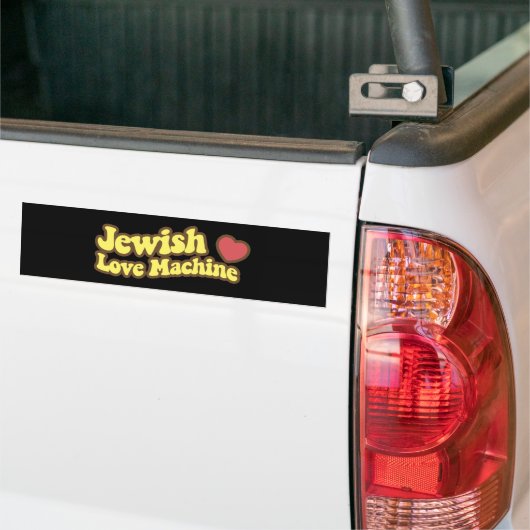 Jewish Love Machine Bumpersticker (Op Truck)