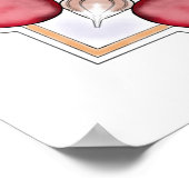 Jewish Luck - Pomegranate, Hamsa, Knoflook Poster (Hoek)