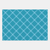 Jewish-Menorah-Pset-Cyan Inpakpapier Vel (Voorkant 2)