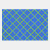 Jewish-Menorah-Pset-Lt-Blue Inpakpapier Vel (Voorkant 2)