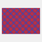 Jewish-Menorah-Pset-Pomegranate-Red Inpakpapier Vel (Voorkant 2)