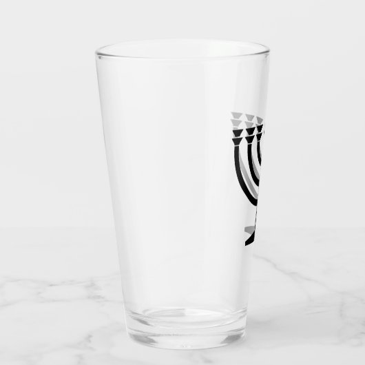 Jewish Menorah (symbool van het jodendom) Glas (Rechts)