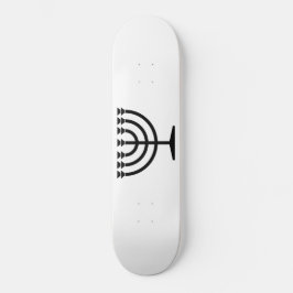 Jewish Menorah (symbool van het jodendom) Persoonlijk Skateboard