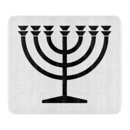 Jewish Menorah (symbool van het jodendom) Snijplank