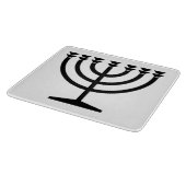 Jewish Menorah (symbool van het jodendom) Snijplank (Hoek)